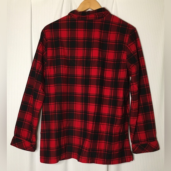 George - Red And Black Plaid Flannel Pyjama Set - Extra Large - Picture 3 of 8